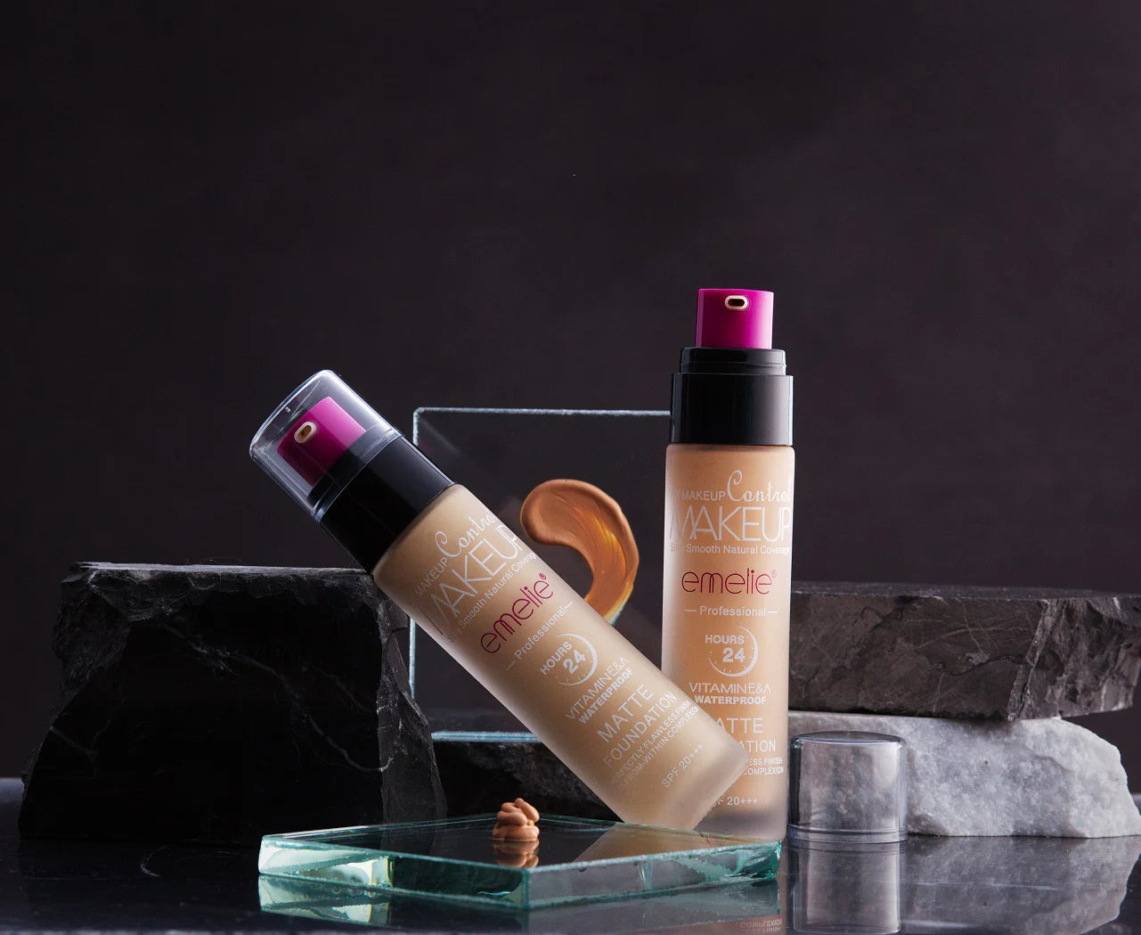 EMELIE MATTE SLIM STYLE FOUNDATION Shade#02