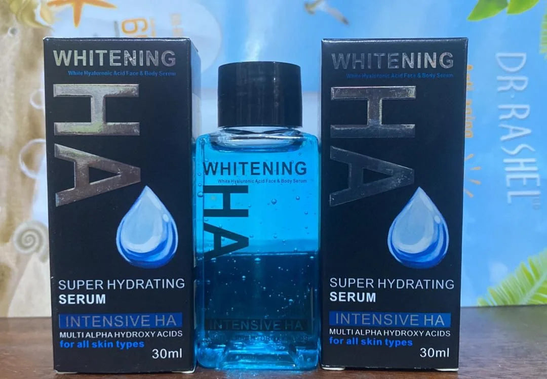 Pure Whitening Booster Serum Skin Care Vitamin C Aha Hyaluronic Acid 2 Rinshas