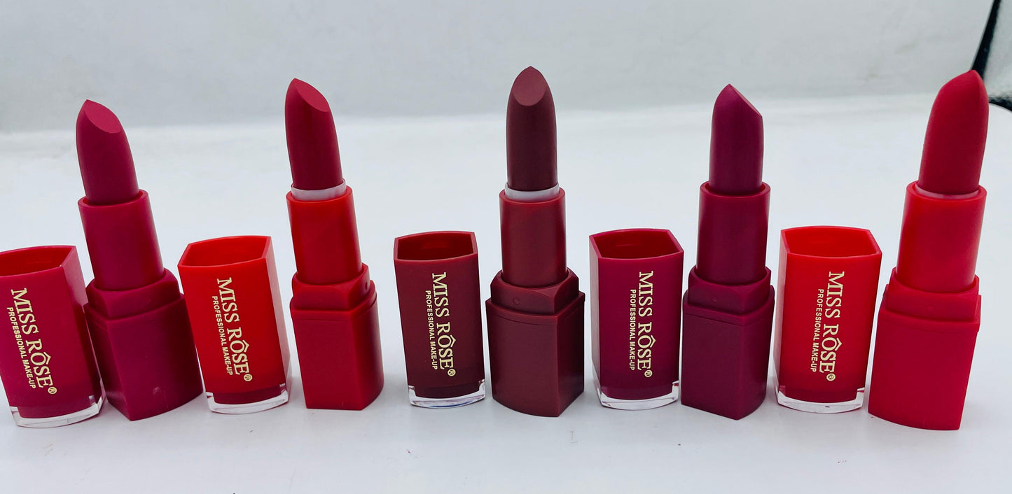 Miss rose professional matte lipstick