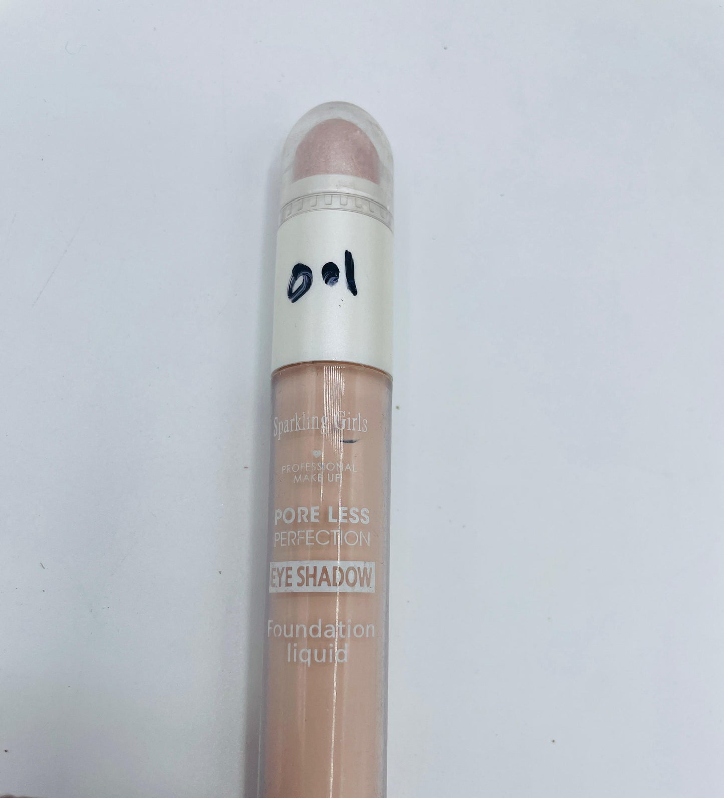 SPARKLING GIRLS PROFESSIONAL MAKEUP PORE LESS PERFECTION EYESHADOW FOUNDATION LIQUID AMINO ACID COMPLEX