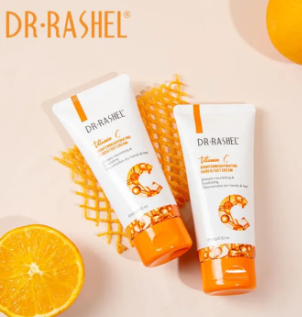 Dr.Rashel Vitamin C Brightening & Hydrating Hand & Foot Cream 100G