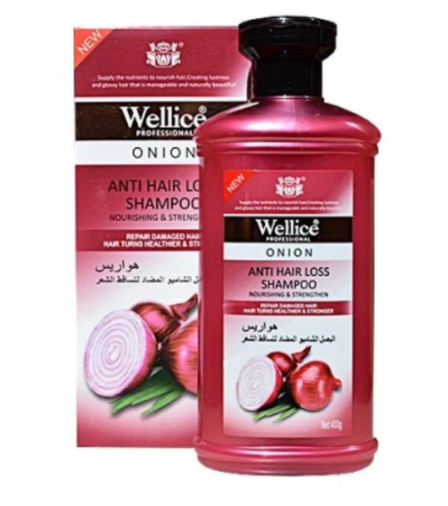 Wellice Onion Anti Hair Loss Shampoo 400ml