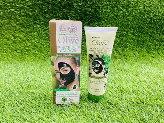 OLIVE FACIAL BLACK MASK