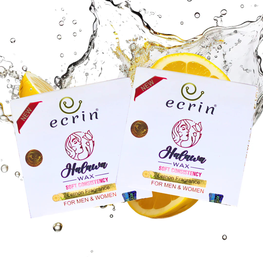 Ecrin 100% Organic Luminous Smooth Skin Lemon Fragrance Halawa Wax