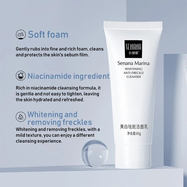 Senana Marina Whitening Anti- freckles Cleanser 60g