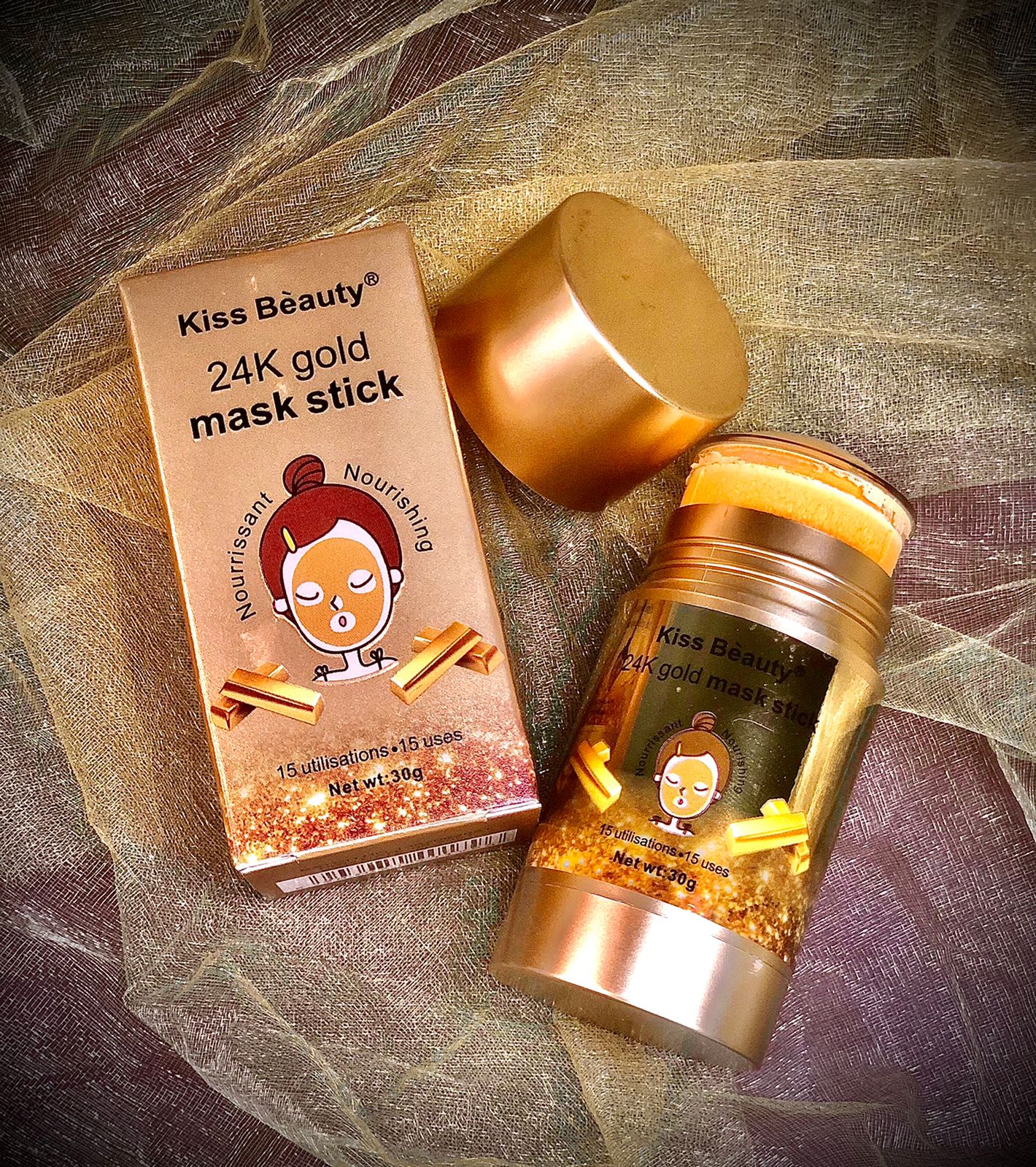 Kiss Beauty 24k Gold Mask Stick