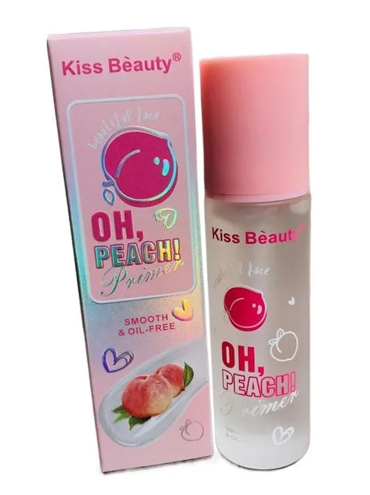 Kiss Beauty Oh [kbpp] Peach Make-up Primer Beautiful face oil free 30ml