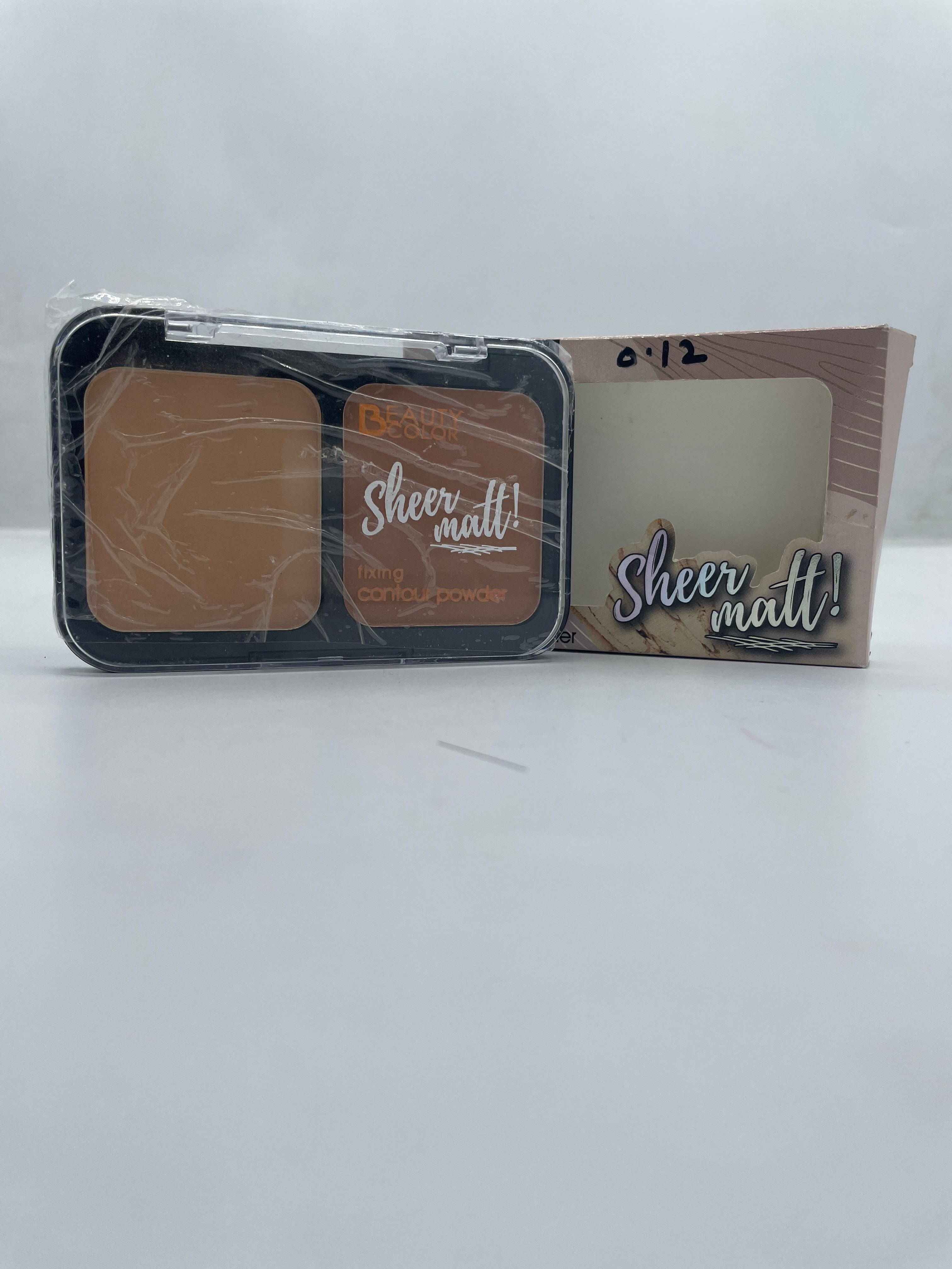 Beauty Color Fixing Contour Powder – Sheer Matt shade #1