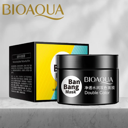 BIOAQUA Clear and Hydrating Two Color Mask.