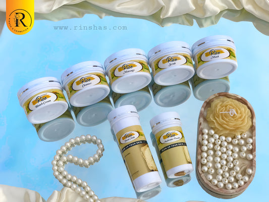 Rinsha's Rice Whitening Facial Kit