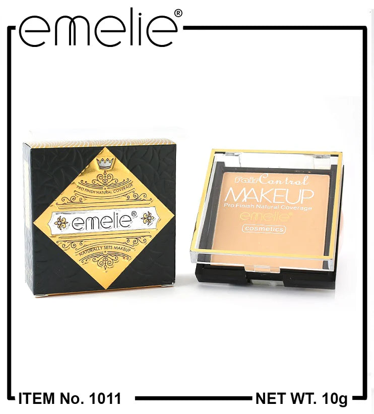 Emelie Natural Compact Powder Premium #shade 1