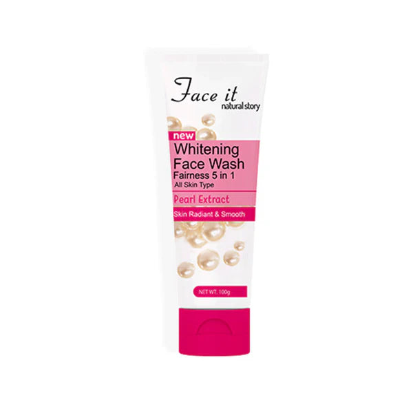 Face It New Whitening Face Wash Fairness 5 in 1 (All Skin Type)