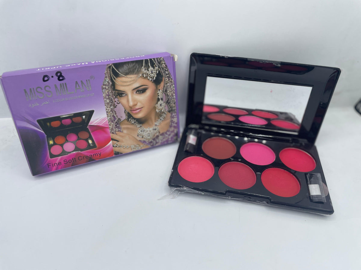 Miss Milani 6-Color Blusher Kit