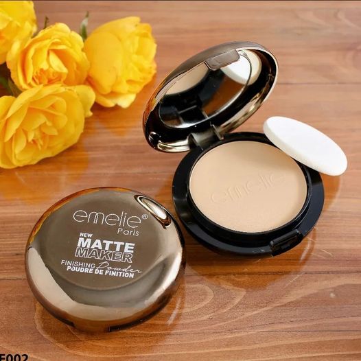 Emelie New Matte finish Compact Powder Shade#101