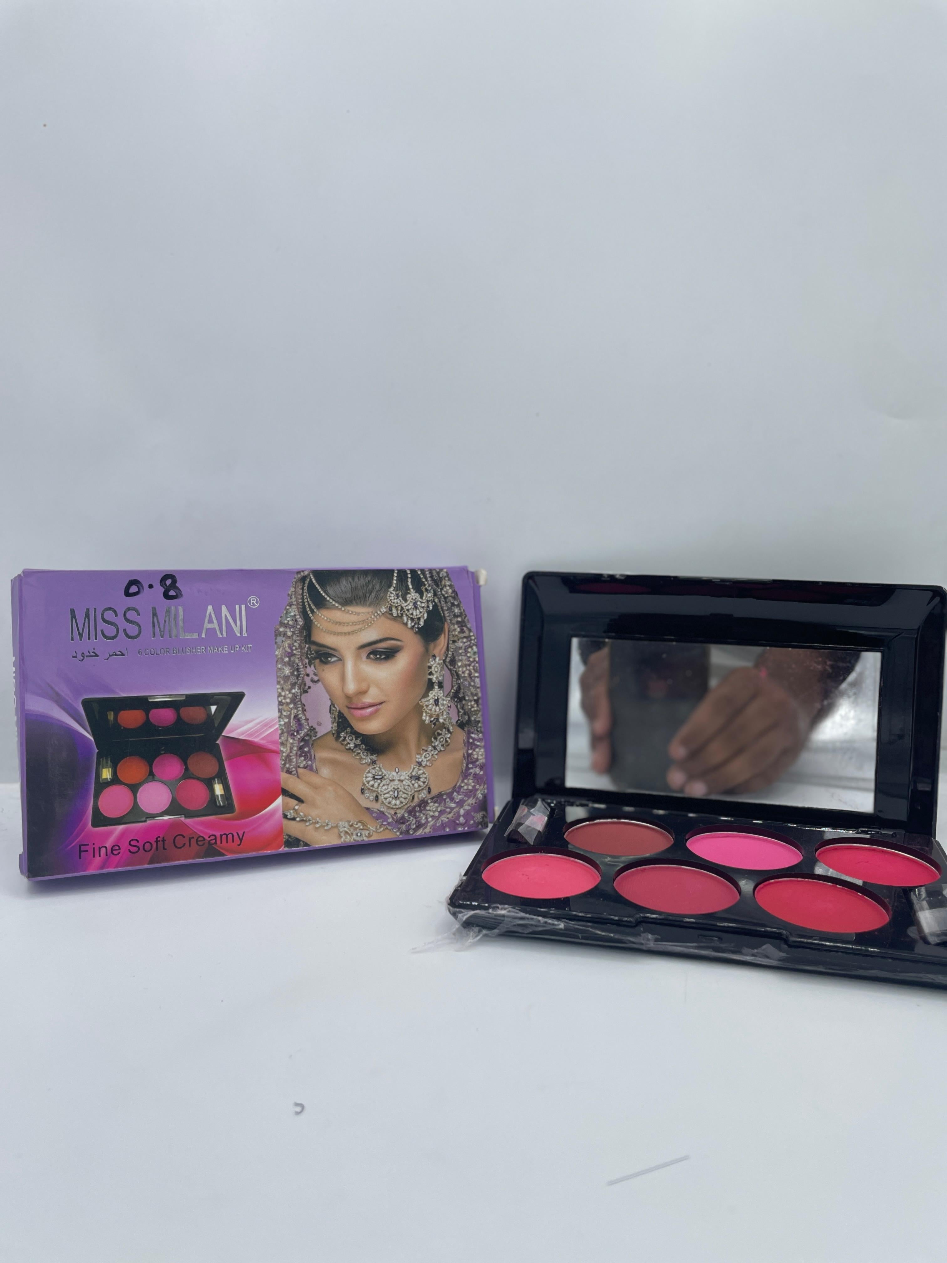 Miss Milani 6-Color Blusher Kit
