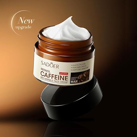 SADOER Hydrating Retinol Caffeine Anti-Wrinkle Cream 50g,Sadoer Retinol Cream,care for skin,anti wrinkle moist