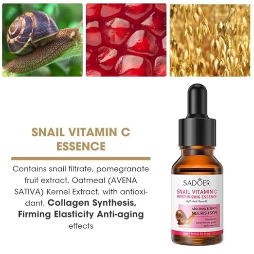 SADOER SNAIL VITAMIN C MOISTURIZING ESSENCE