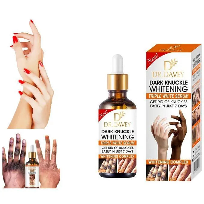 dr davey Dark Knuckle Whitening Triple White Serum - 50ml