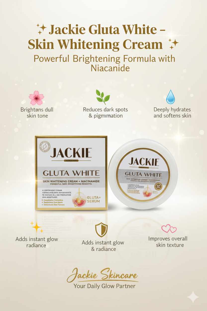 Jackie Gluta White Cream