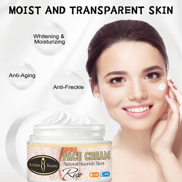 Aichun Beauty - Rice Glow Face Natural Nourish Skin Cream 50ml