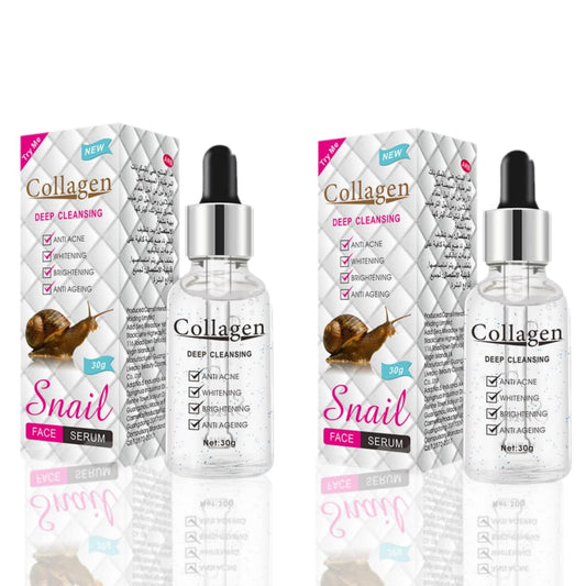 EarthlyProducts Collagen deep cleansing Anti-Ageing snail serum 30ml