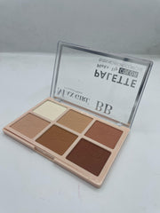 Max Girl 6-Color Blush, Highlight & Contour Palette