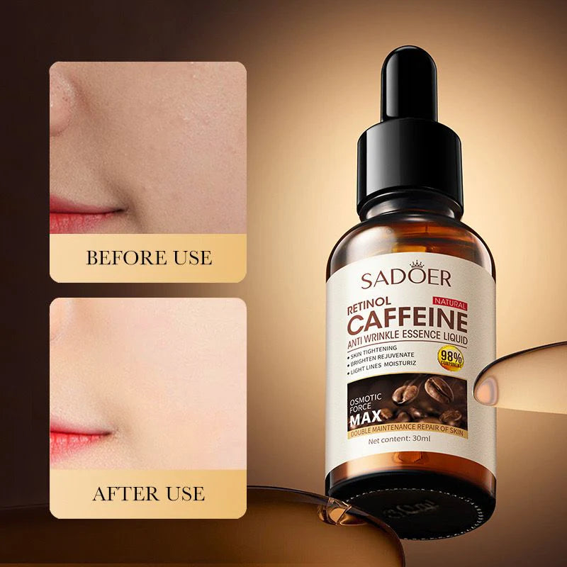 Sadoer Retinol and Caffeine Anti-Wrinkle Essence Hydrating Original Serum 30ml