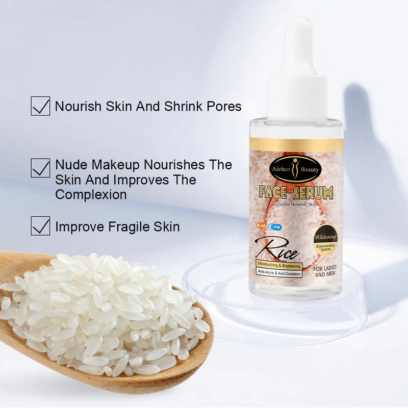 Aichun Beauty Moisturizing, Brightening and Anti Acne Rice Face Serum