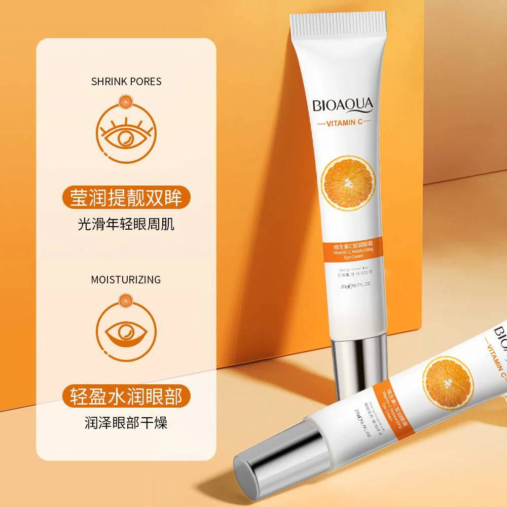 BioAqua Vitamin C Brightening Eye Cream - Eye Skin Moisturizer