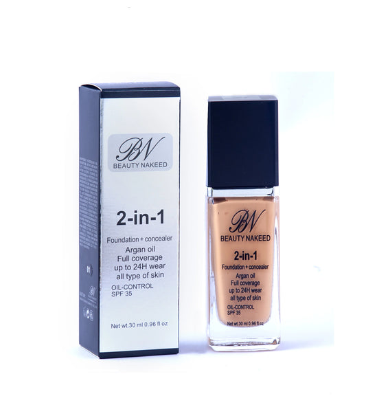 Beauty Naked 2in1 Foundation+Concealer (shade 2)