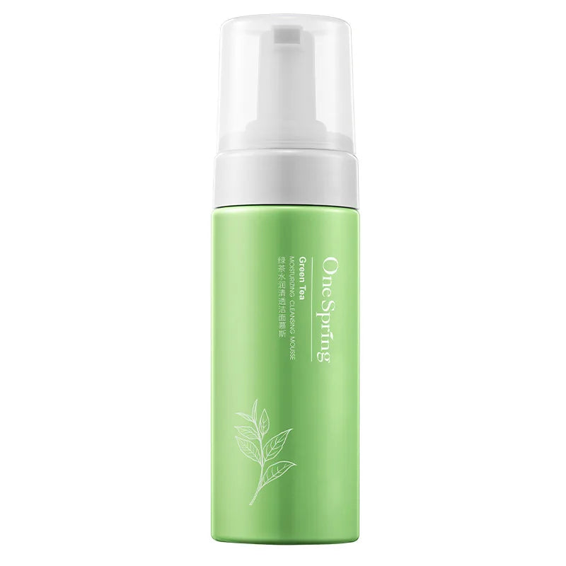 Bioaqua OneSpring Green Tea Water Embellish Clear Deep Cleansing Mousse Refreshing But Not Oily Dirt Cleansing Products