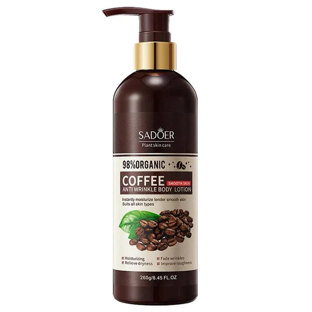 Sadoer Coffee Anti-Wrinkle Fragrance Moisturizing Body Lotion 260g