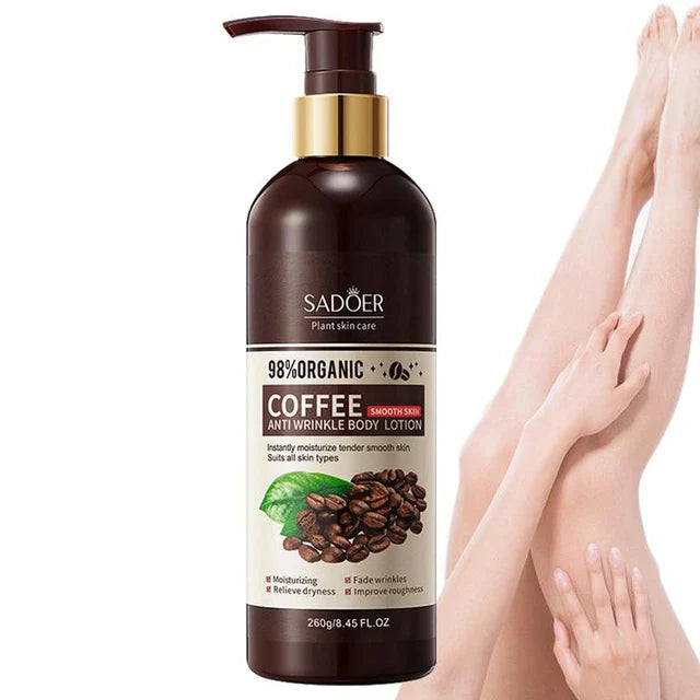 Sadoer Coffee Anti-Wrinkle Fragrance Moisturizing Body Lotion 260g