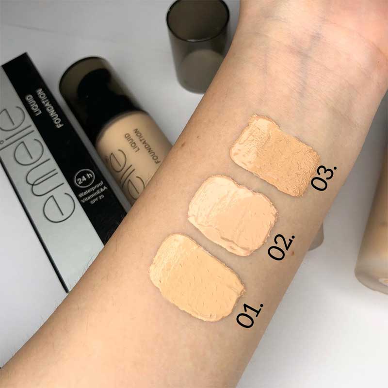 Emelie Liquid Foundation Shade #02