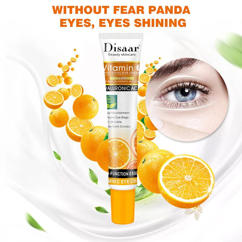 Disaar Vitamin C Whitening Eye Cream with Hyaluronic Acid