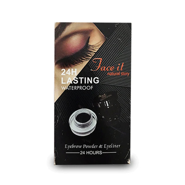 Face it Natural Story 4 In 1 Gel Eyeliner and Eyebro powder