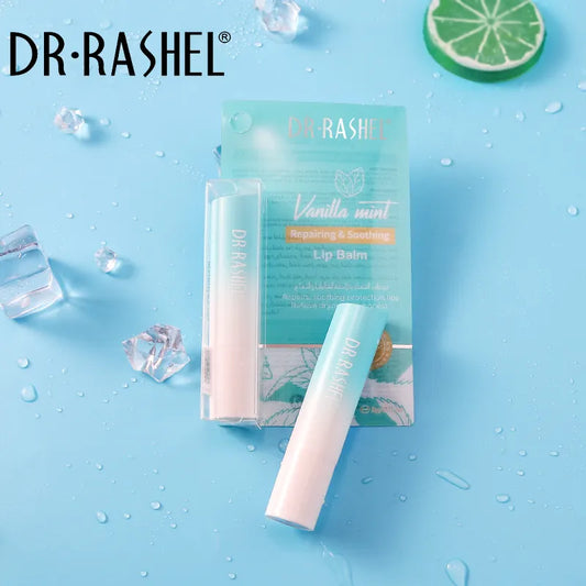 DR RASHEL Lip Balm Repairing & Soothing Lips - Vanila Mint - 3g