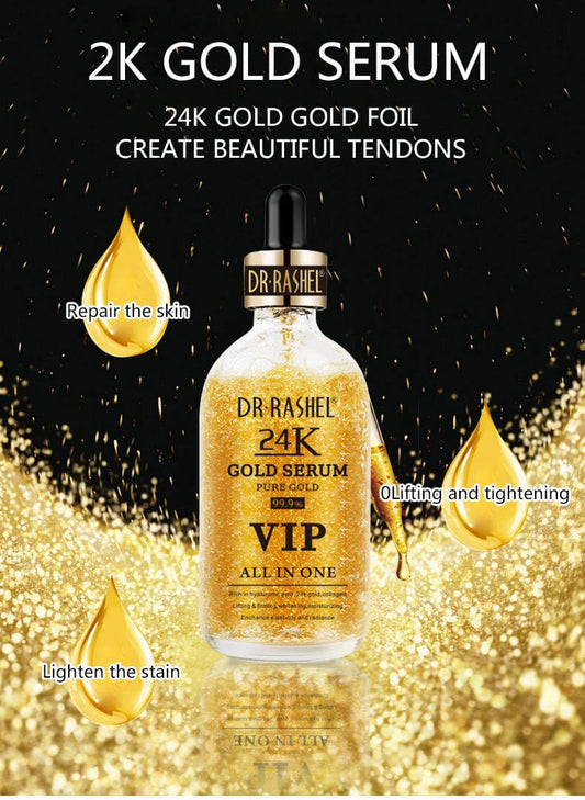 Dr.Rashel Gold Serum 99.9% VIP All In One Pure Gold, 50ml