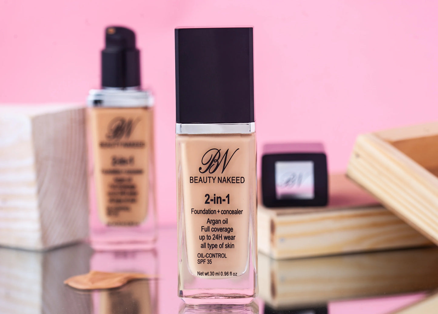 Beauty Naked 2in1 Foundation+Concealer (shade 2)