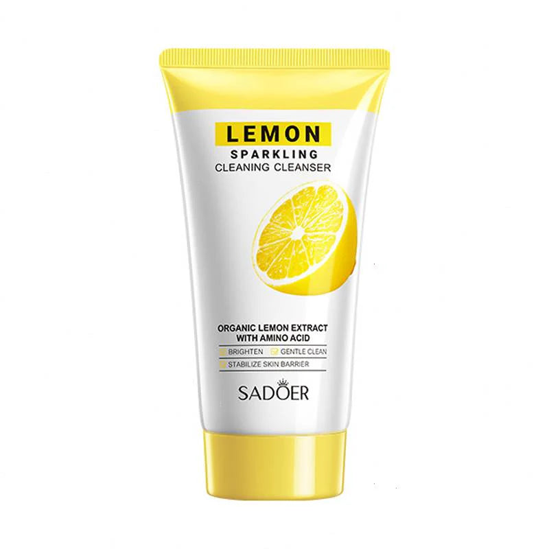 Sadoer Organic Lemon Extract Amino Acid Sparkling Cleaning Cleanser 150g