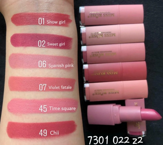 Miss Rose 24H Lasting Matte Vitamin E Lipstick ( 1 piece )