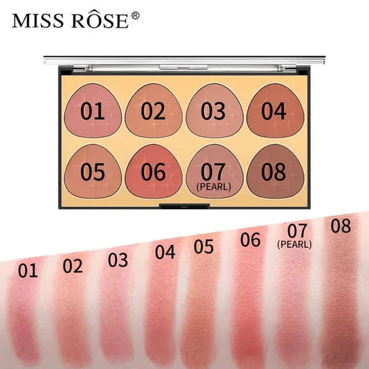 Miss Rose 8-color blusher Professional makeup