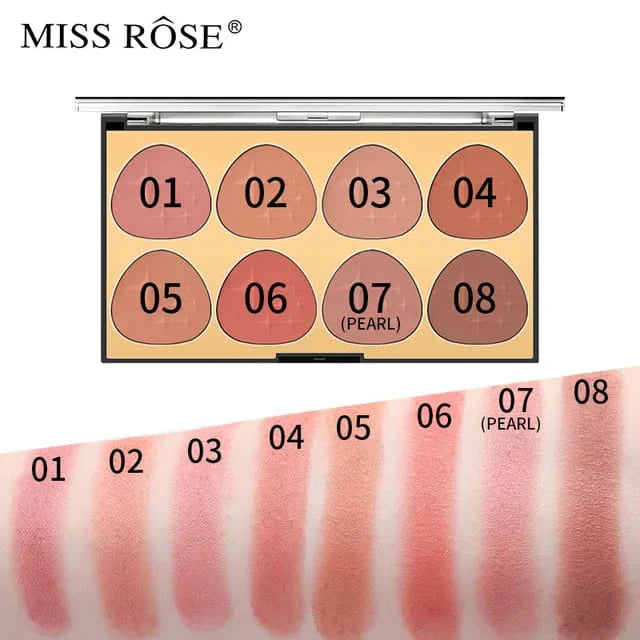 Miss Rose 8-color blusher Professional makeup