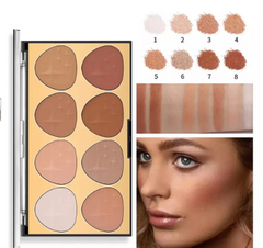 Miss Rose 3D Contour-Face Palette