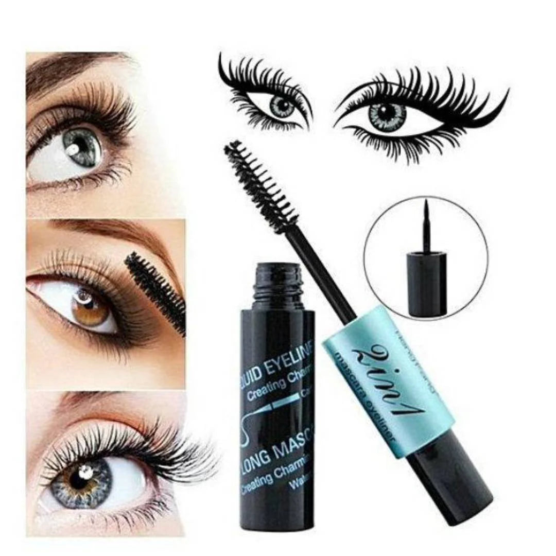 HD Romantic Collars 2in1 Mascara And Eyeliner