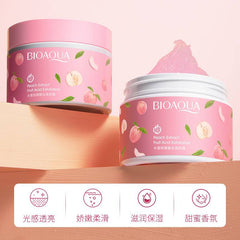 peach clean exfoliating gel