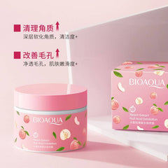 peach clean exfoliating gel