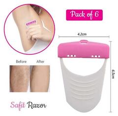 Safit Shave Body Eqronomic Nice Free Smooth as Silk 6 Piece