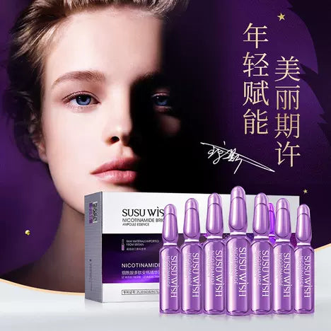 SUSU Wish Nicotinamide Bright Ampoule Essence Set Box