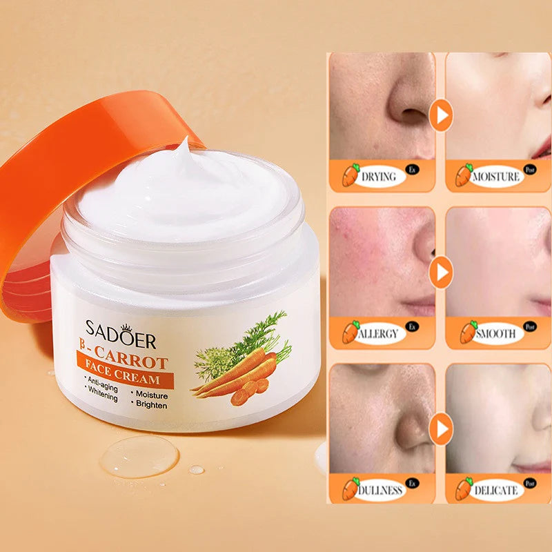 Sadoer Carotene Beta Carrot Anti Aging Face Cream 50g